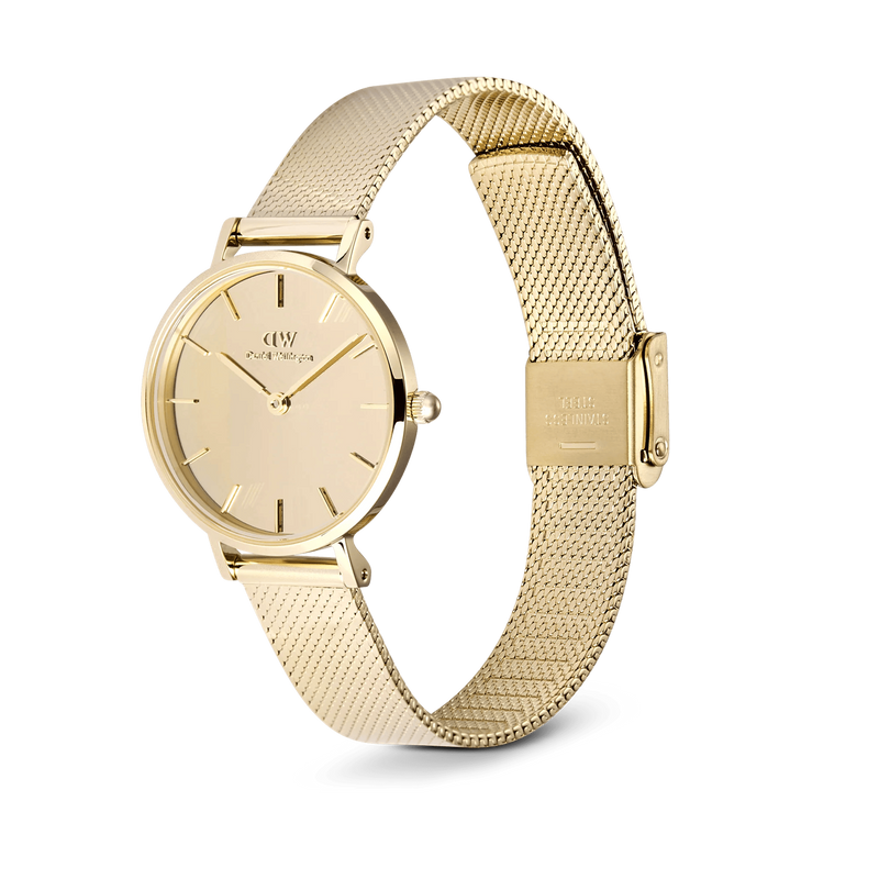 Daniel Wellington Petite&Quadro Mini Reflection Gold Women's Watch DW00100797-zoom-