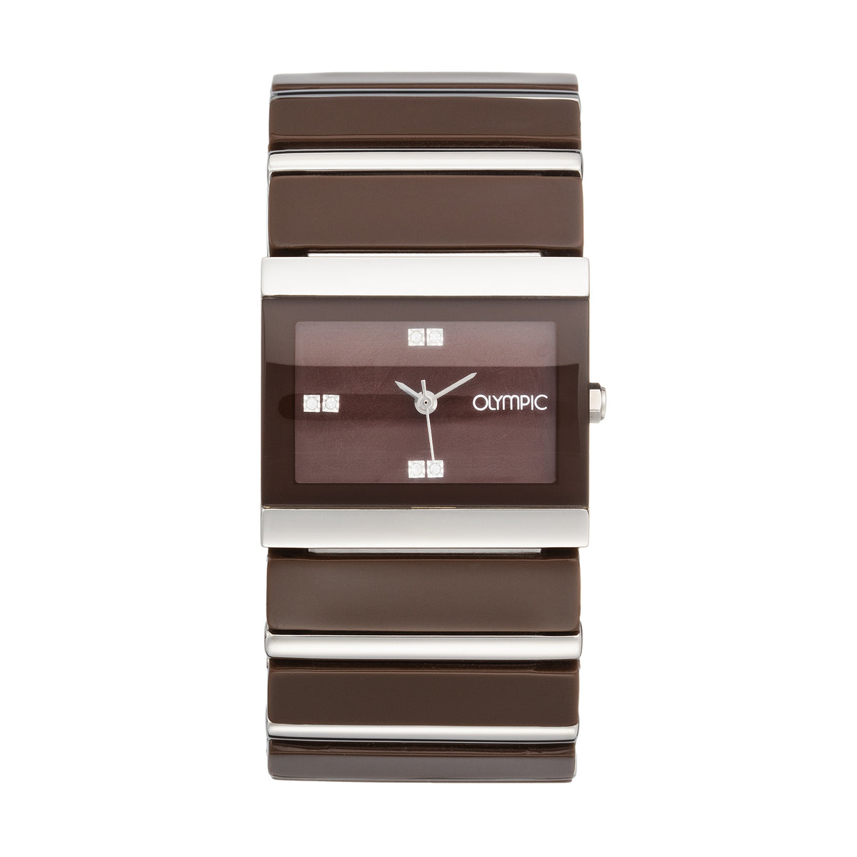 Olympic Brown Women's Watch 2002-OL70DSS003
