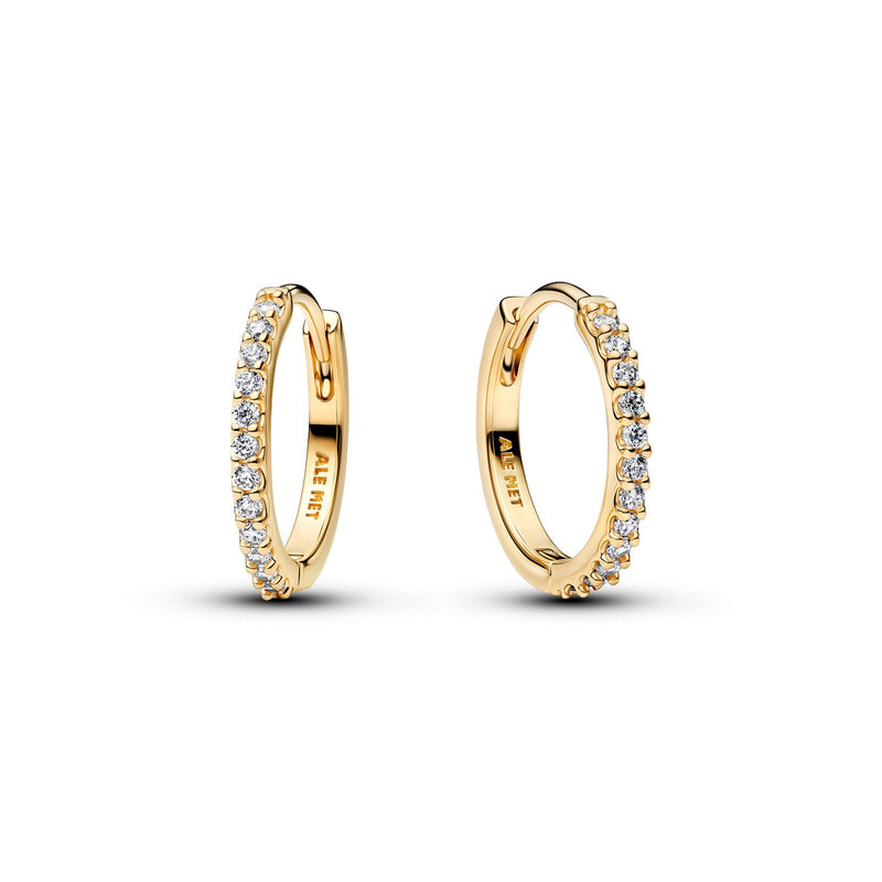 Pandora Timeless Verguld Sprankelende Mini Hoop Oorbellen 264649C01-zoom-