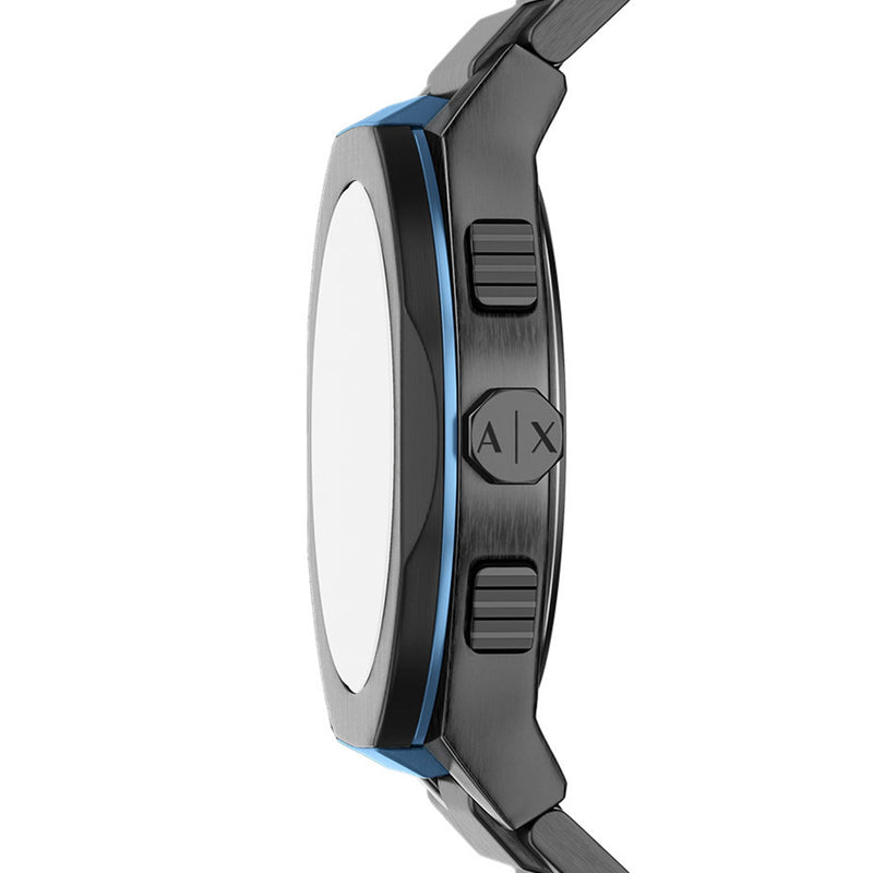 Armani Exchange Sync Round Black Dial Watch AX4295-zoom-