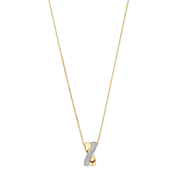 Beloro Jewels Monte Napoleone Stella 9 Karaat Ketting BO340030