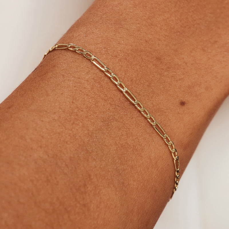 Isabel Bernard Rivoli Nina 14 Karaat Gouden Armband IB320076-zoom-