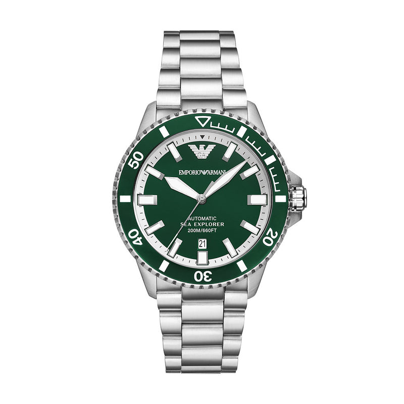 Emporio Armani Sea Explorer Silver Men's Watch AR60080-zoom-
