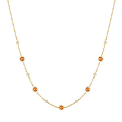 Ania Haie Melodic Poet Gold Nano Gem Station Necklace S AH-N066-01G