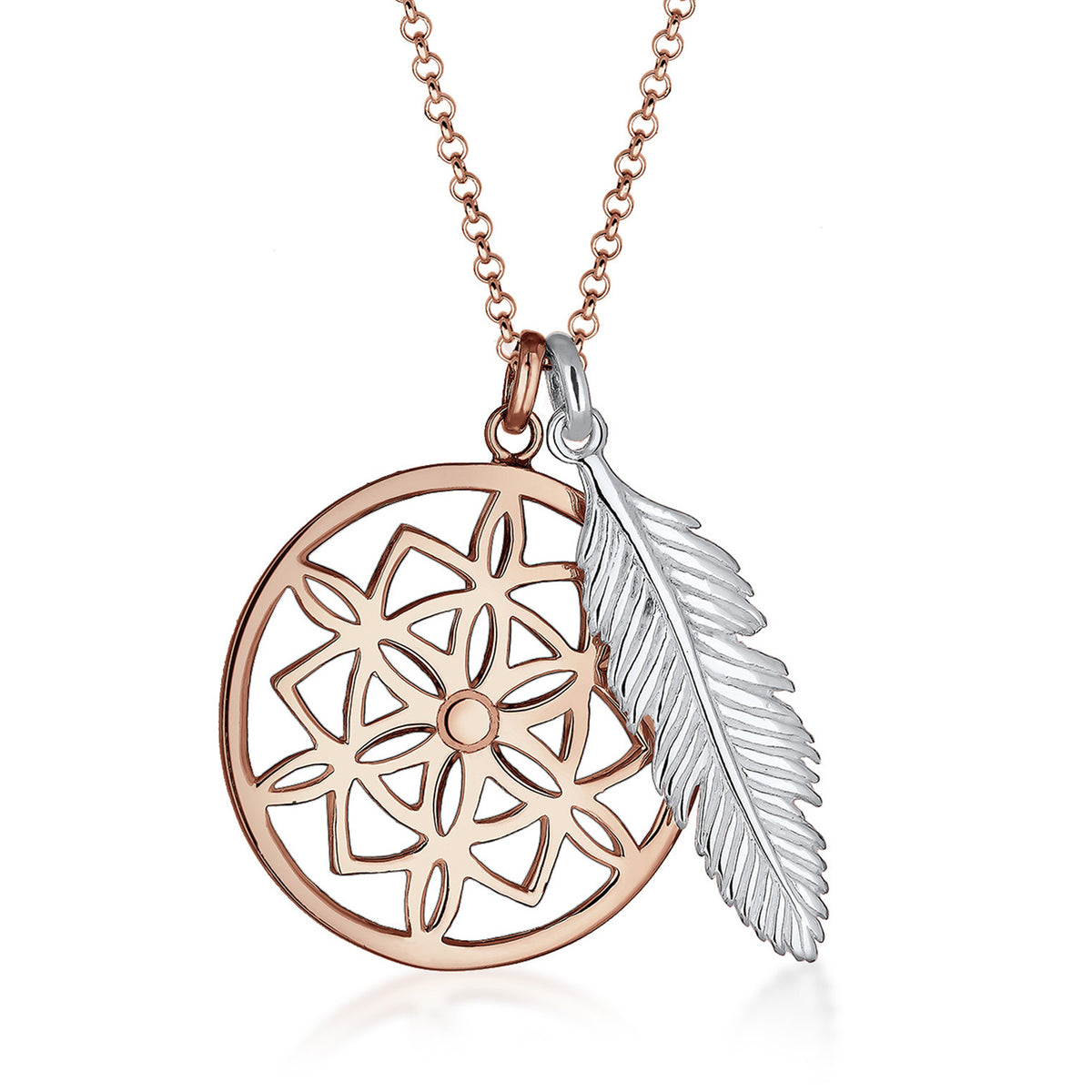 Elli 925 Sterling Silver Necklace 2004-BF-0008019-001