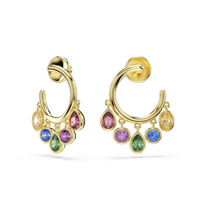 Swarovski Imber Organic Goudkleurige Multicolour Oorbellen 5753263-zoom-