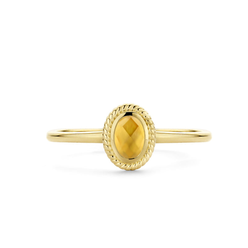 Blush 14 Karaat Gouden Ring 1239YMC/56-zoom-
