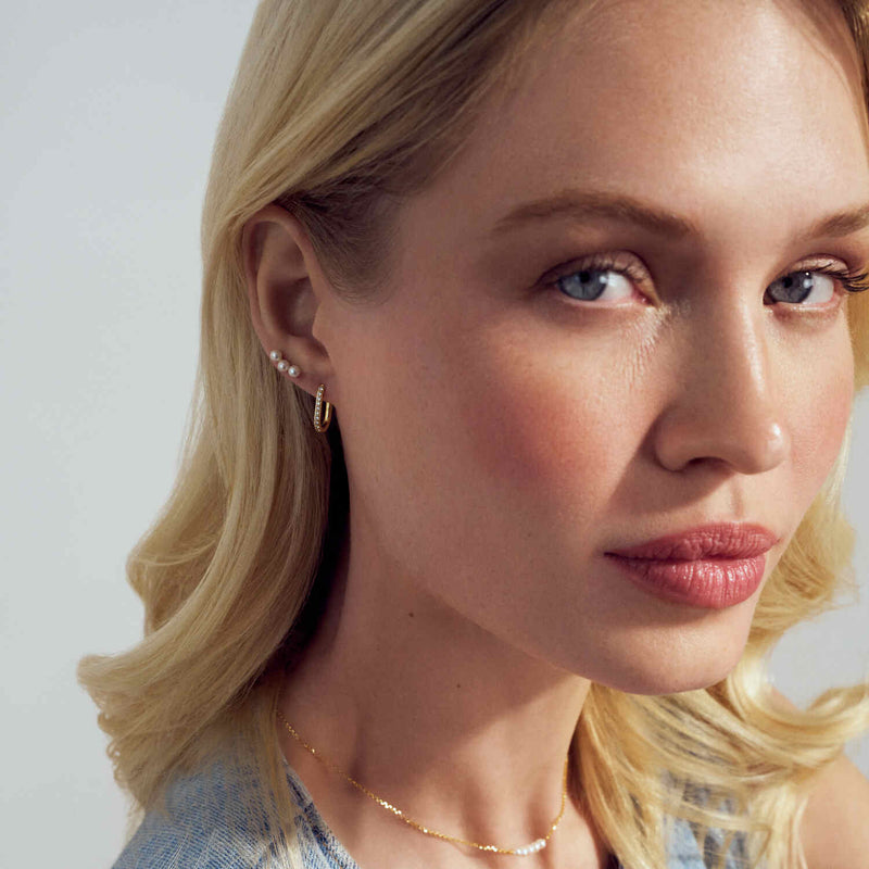 Sif Jakobs Gold Plated Capriana Earrings SJ-E2600-CZ-YG-zoom-