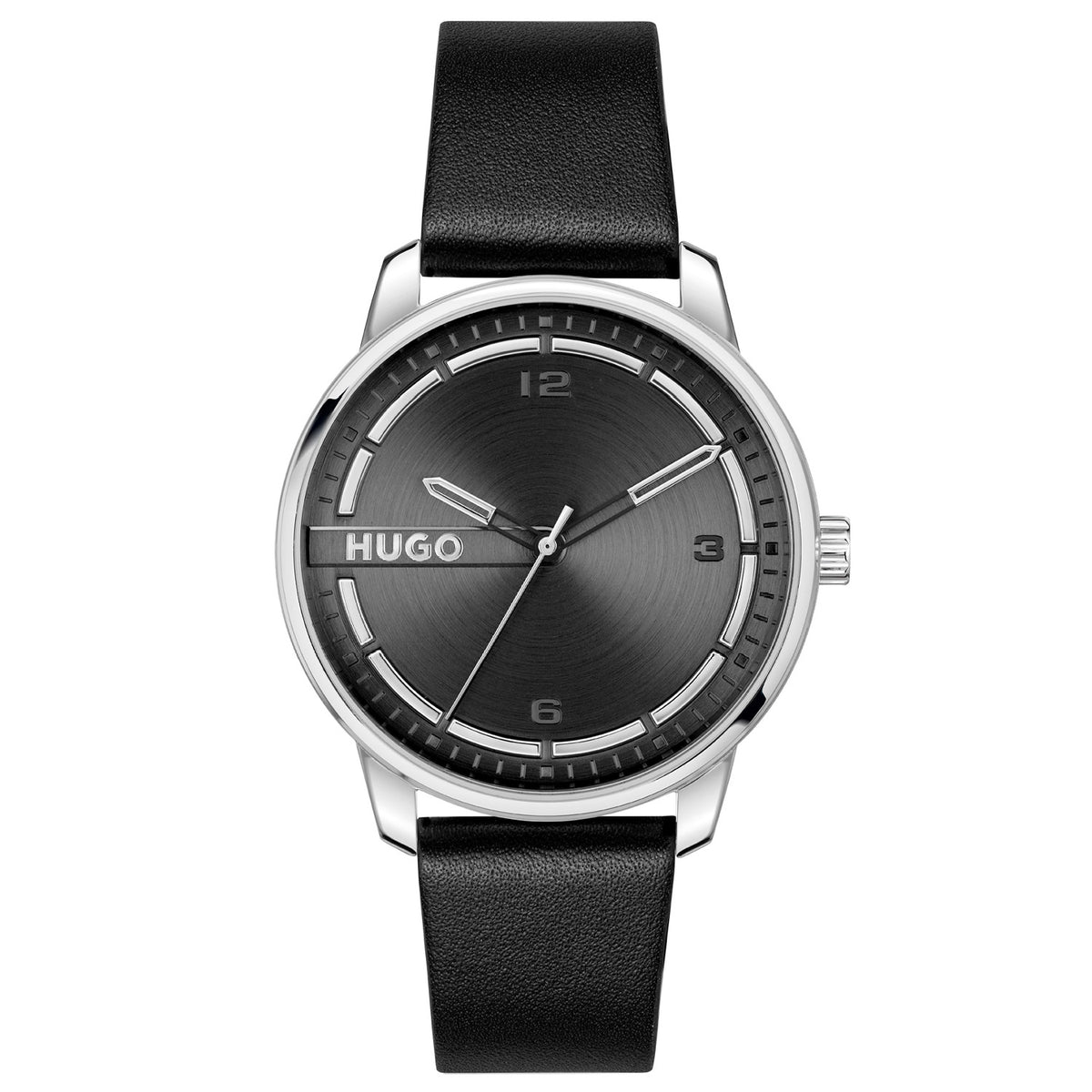Hugo Boss HUGO #STAMP Zwart Heren Horloge 2002-HU1530362