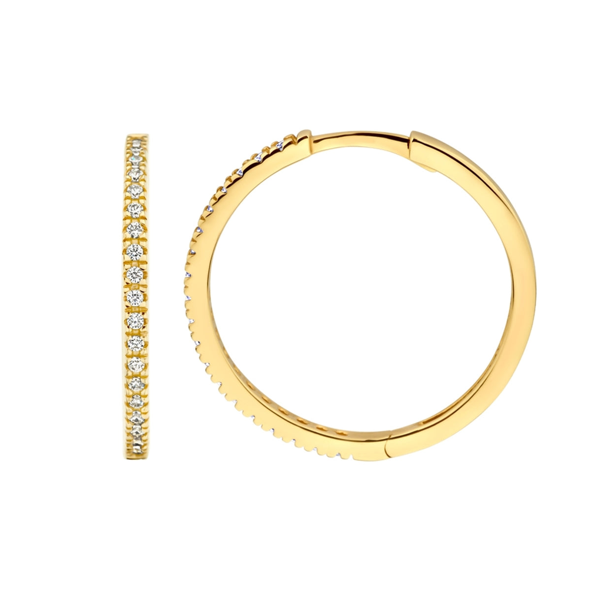 Blush 14 karat gold Earrings 7306YZI