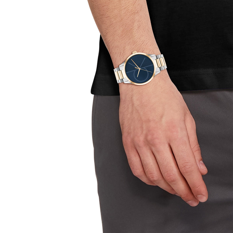 Calvin Klein ICONIC Blauw Heren Horloge 2002-CK25200165-zoom-