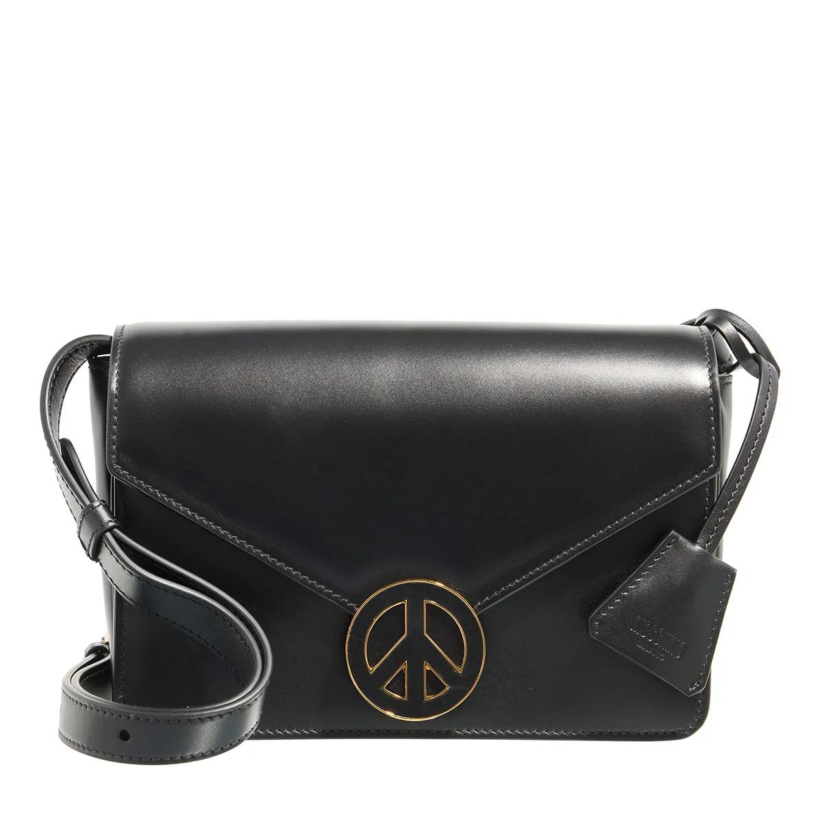 Moschino Black Crossbody Bag 2001-A0346407