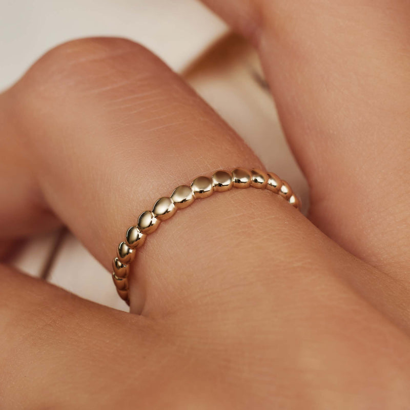 Isabel Bernard Rivoli Zélie 14 Karaat Gouden Ring IB330067-52 (Maat: 52)-zoom-