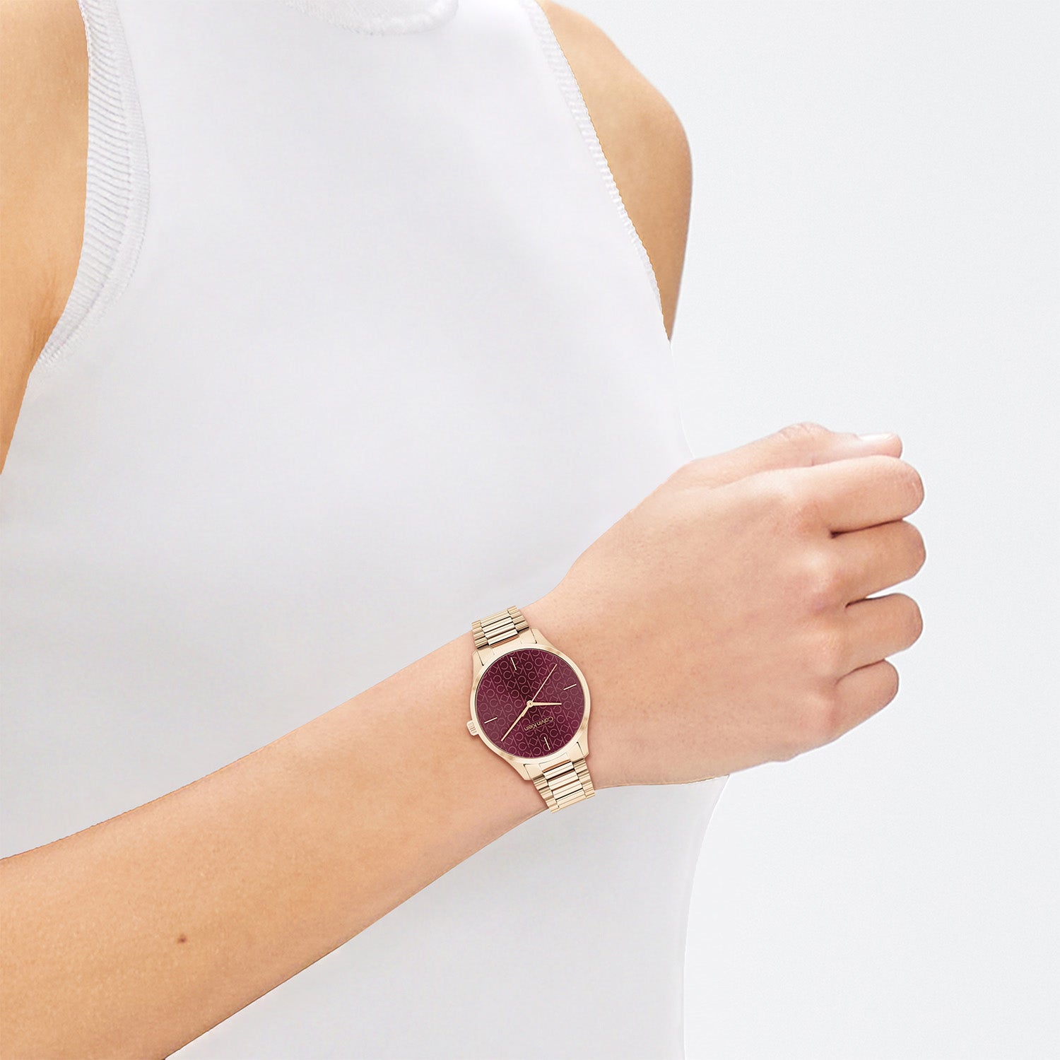 Calvin Klein ICONIC Red Women's Watch 2002-CK25200169