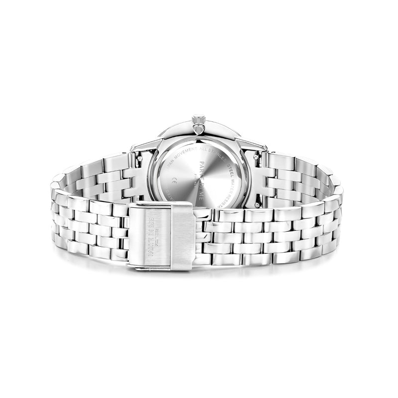 Parte Di Me Orologio rond dames horloge zilverkleurig en zwart PDM09048-zoom-