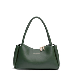 Isabel Bernard Honoré Eve Dark Green Calfskin Leather handbag IB21133-061