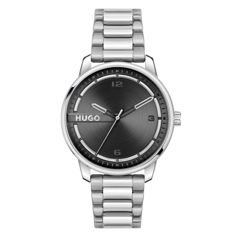Hugo Boss HUGO #STAMP Zwart Heren Horloge 2002-HU1530364-zoom-