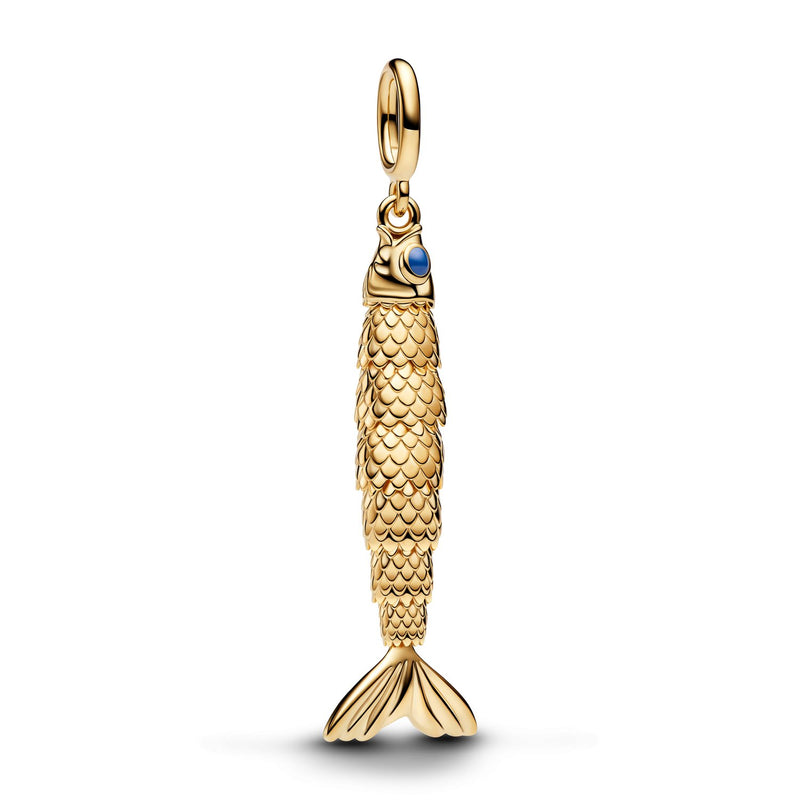 Pandora Moments Verguld Gelenkvis Hangende Bedel 764686C01-zoom-