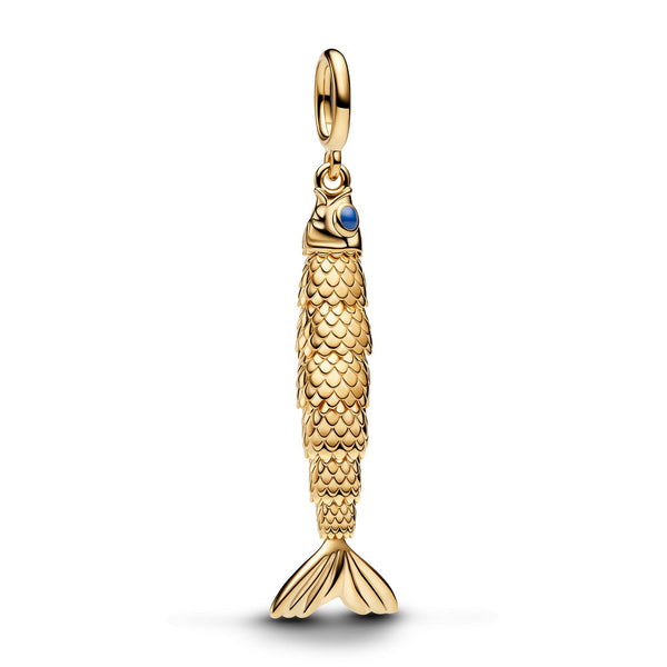 Pandora Moments Verguld Gelenkvis Hangende Bedel 764686C01