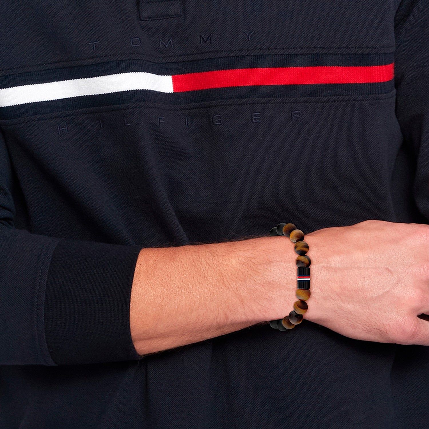 Tommy Hilfiger Jameson Black Coloured Bracelet TJ2790631