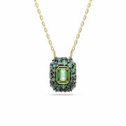 Swarovski Sublima Glam Gouden Ketting met Groene Hanger 5752884