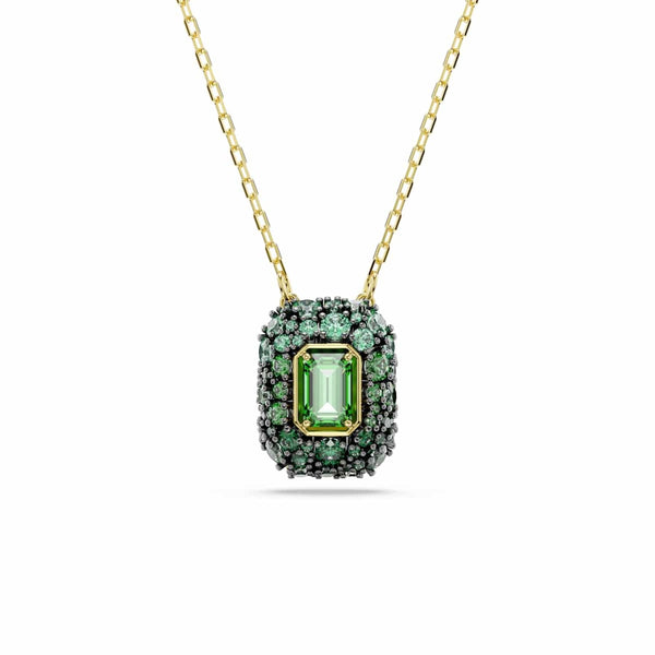 Swarovski Sublima Glam Gouden Ketting met Groene Hanger 5752884