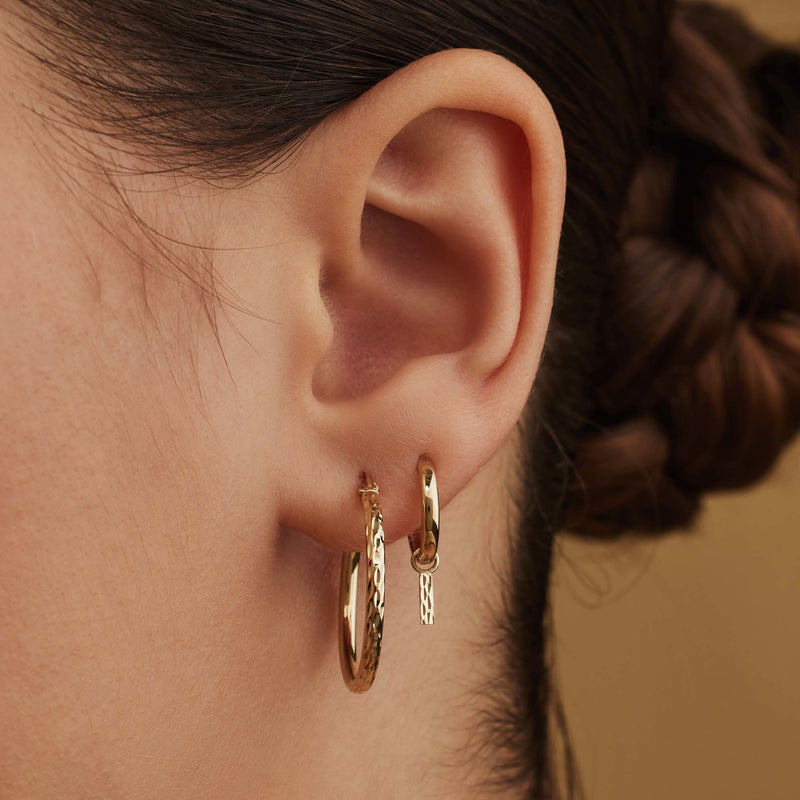 Isabel Bernard Rivoli Laura 14 karaat gouden oorringen IB360160-zoom-