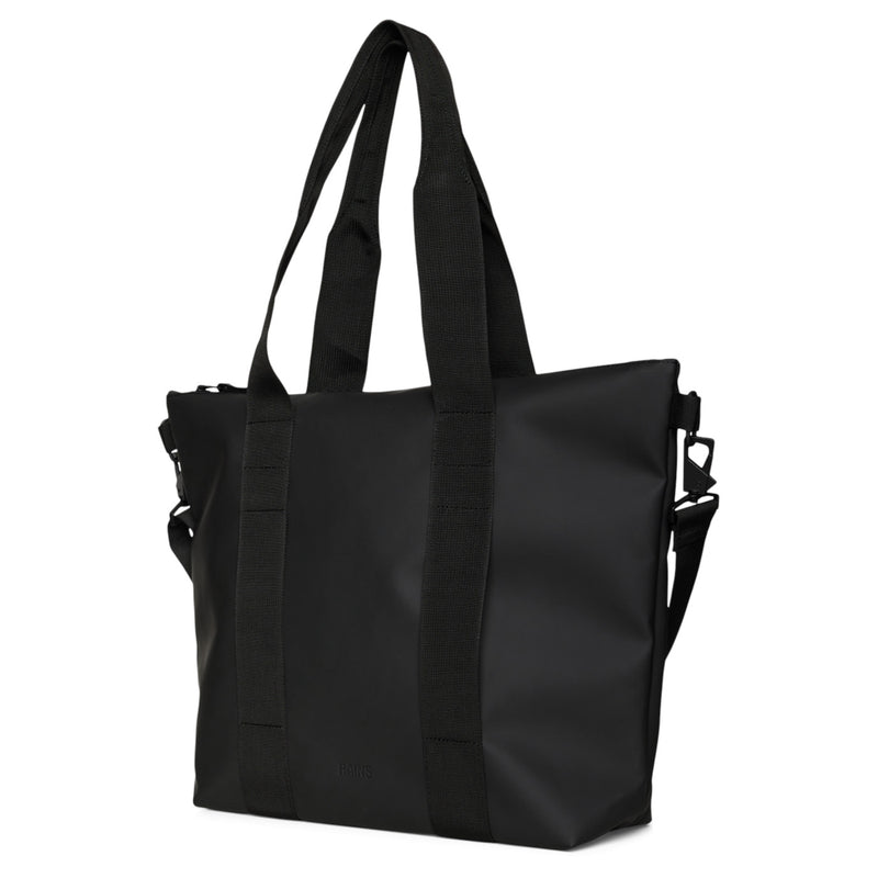 Rains Mini Black Shopper R14160-01-zoom-