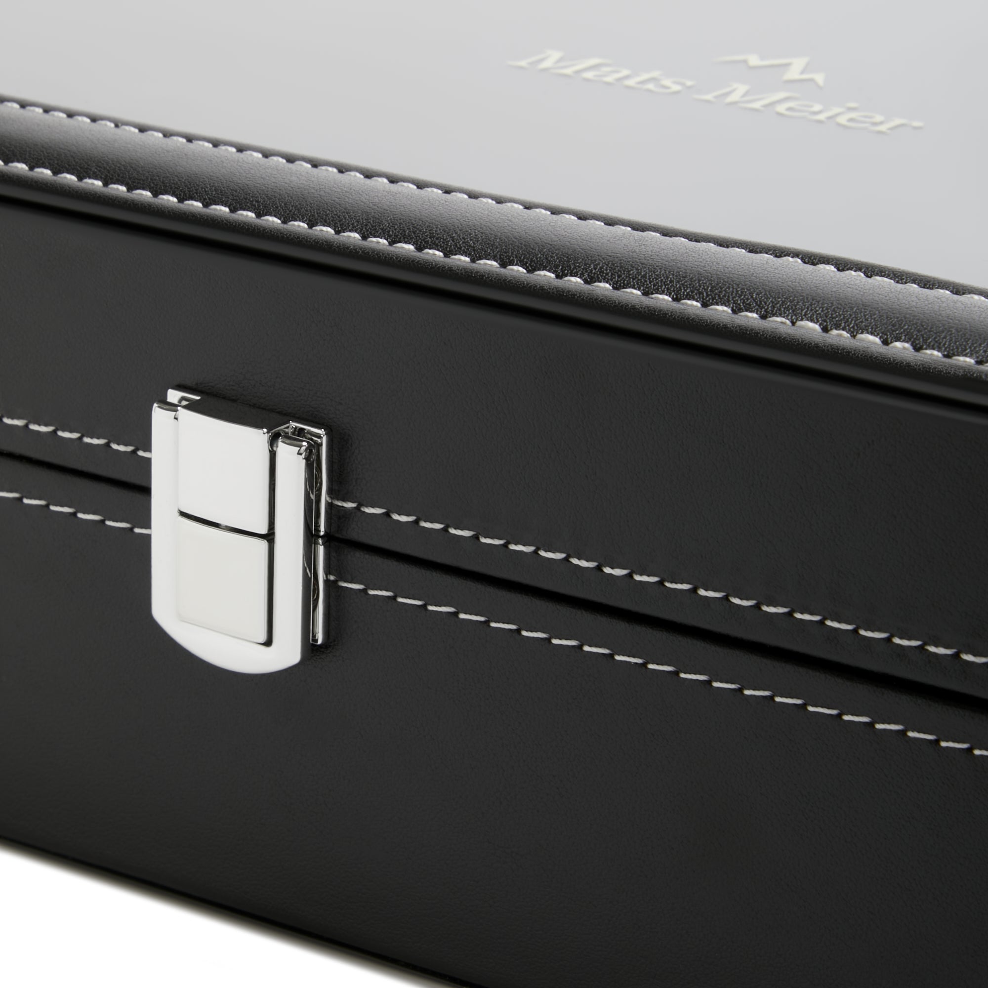 Mats Meier Mont Fort Black Watchbox voor 10 Watchs