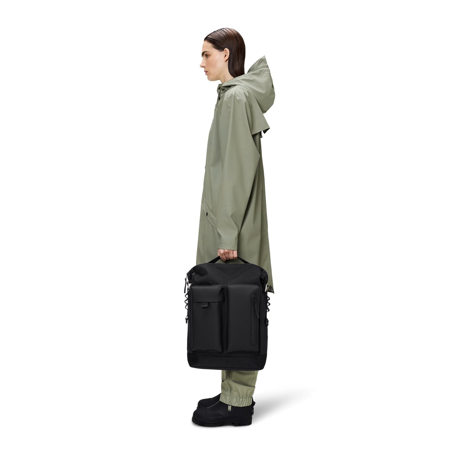 Rains Otaru Black Backpack R12960-01