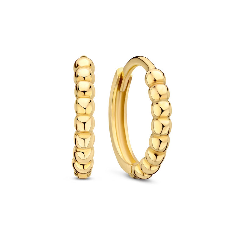Beloro Jewels La Rinascente Elena 9 karaat oorringen (9.5 mm) BO360071-zoom-