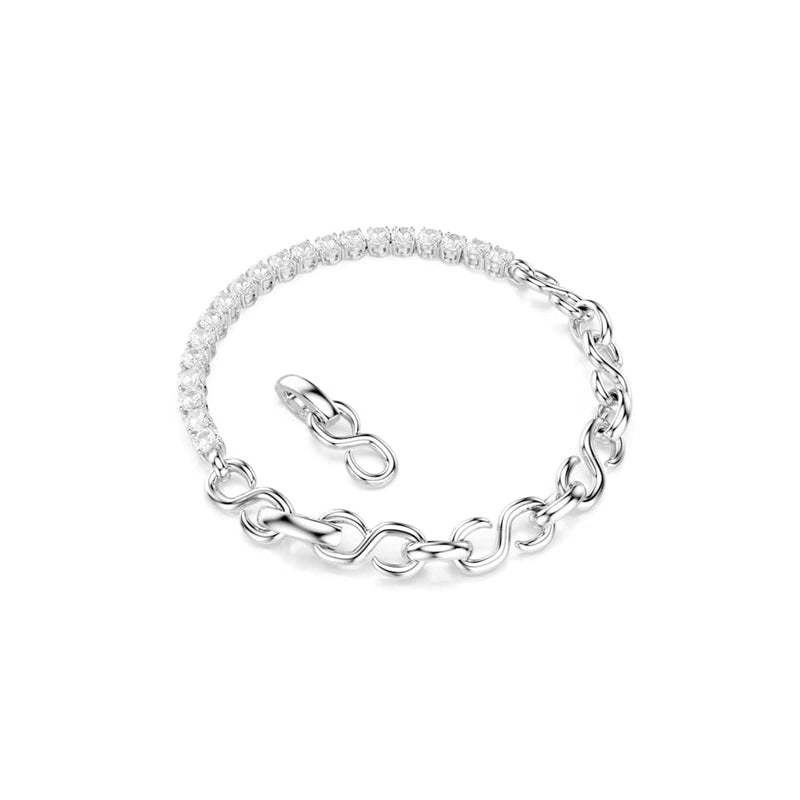 Swarovski Matrix Tennis Zilveren Schakelarmband 5753926-zoom-