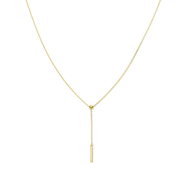Gracia Long ketting - 14 karaat goud
