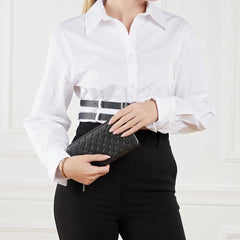 JOOP! Black Wallet With Zip-Around Zipper 2001-A0369674