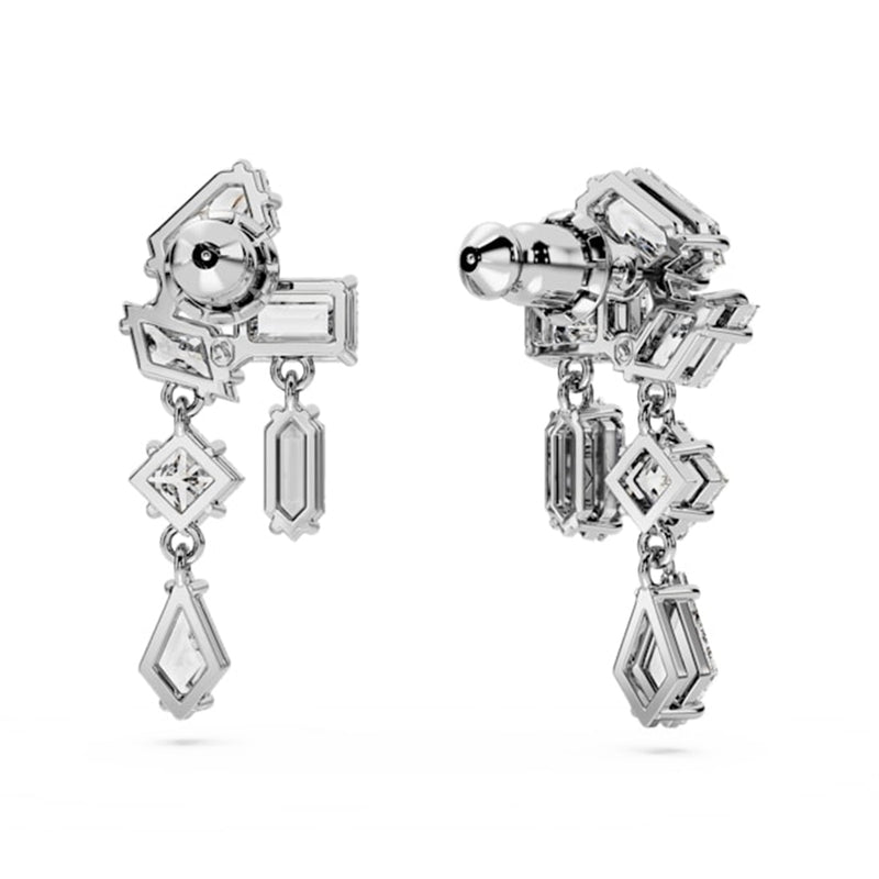 Swarovski Mesmera Silver-coloured Ear Studs 5665825-zoom-