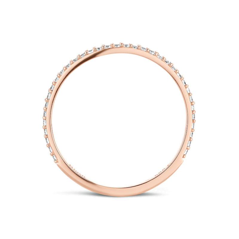 Blush 14 Karaat Roségouden Ring 1201RZI/46 (Maat: 46)-zoom-