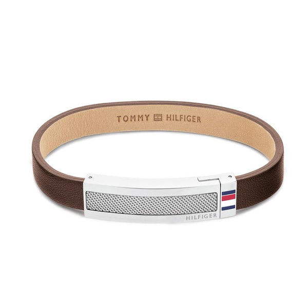 Tommy Hilfiger Leren Armband 2002-TJ2790397