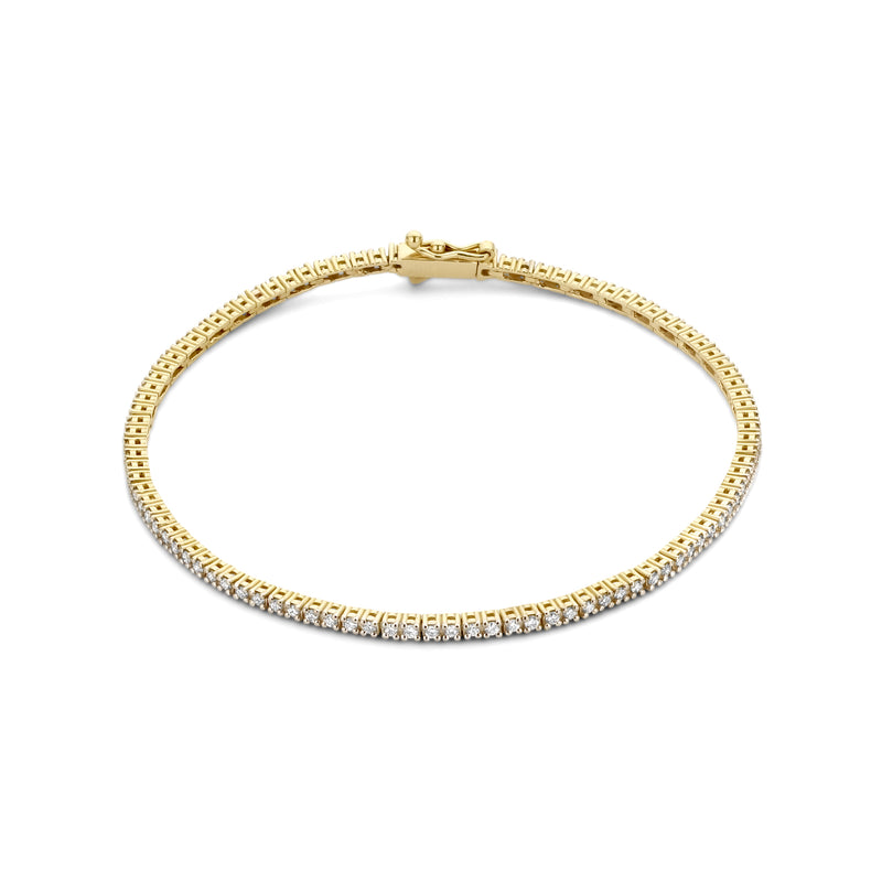 Isabel Bernard De la Paix Madeline 14 Karaat Gouden Tennis Armband | Diamant 1.08 ct | IBD320005-zoom-