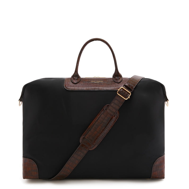 Isabel Bernard Du Louvre Clarice Zwarte Weekendtas Middel (54L) IB20002-901-zoom-