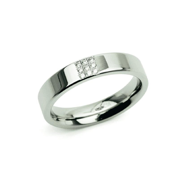 Boccia Titanium Zilveren Ring 2002-0121-02