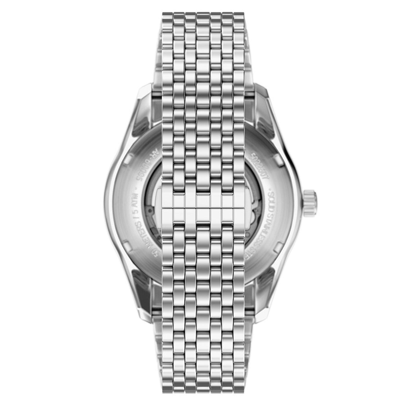 Emporio Armani Silver Dial Automatic Watch AR60095