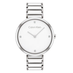 Calvin Klein Minimalistic T-bar Grey Women's Watch 2002-CK25200137