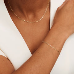 Isabel Bernard Rivoli Nina 14 Carat Golden Necklace IB340112