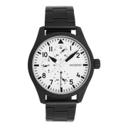 OOZOO Timepieces Zwart en Wit Herenhorloge C11508