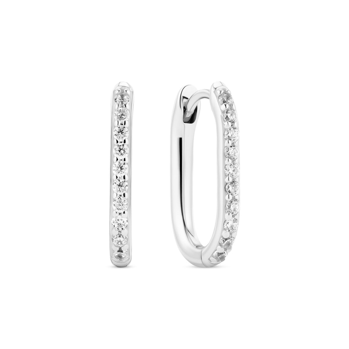 Sif Jakobs 925 Sterling Silver Capriana Earrings SJ-E2600-CZ