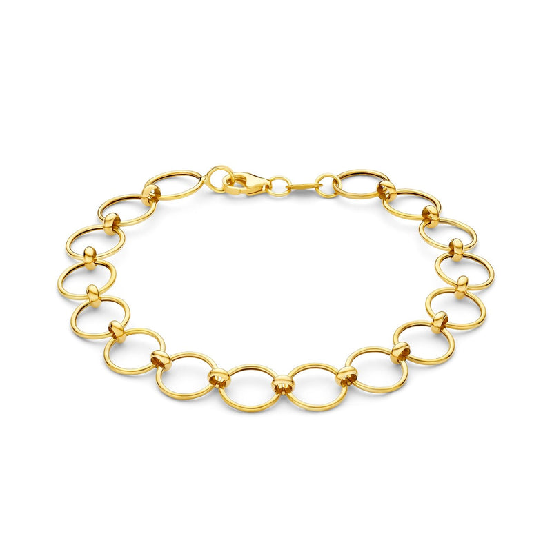 Beloro Jewels Della Spiga Alda 9 Karaat Armband BO320039-zoom-