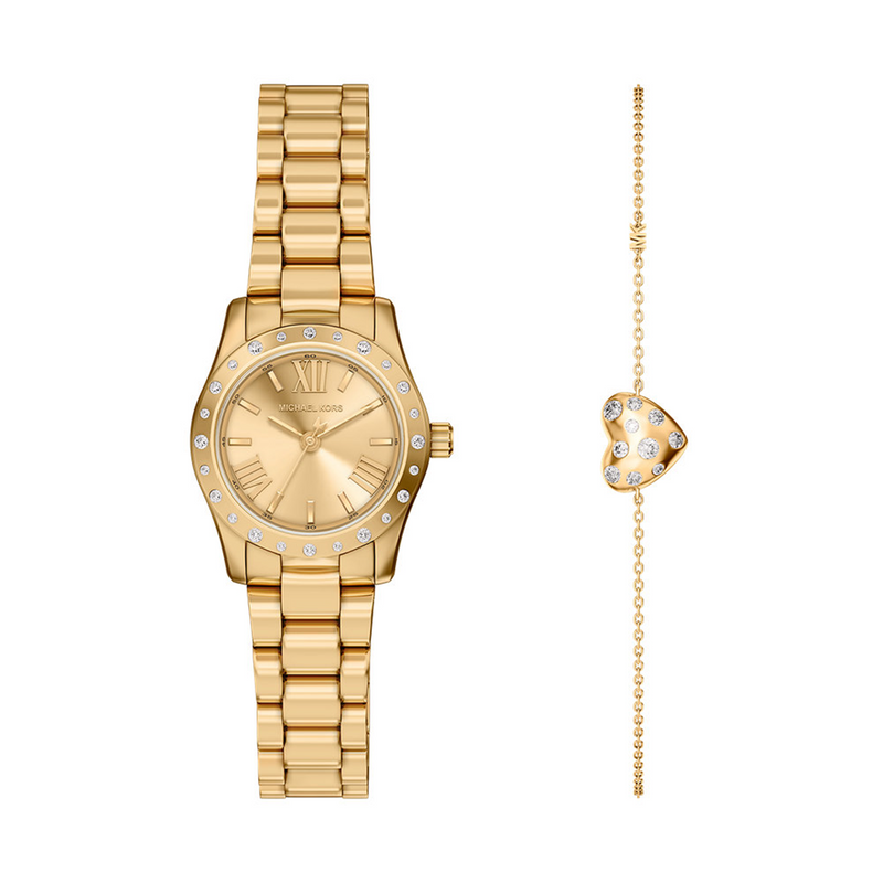 Michael Kors Lexington Goudkleurige Dames Set MK4992SET-zoom-