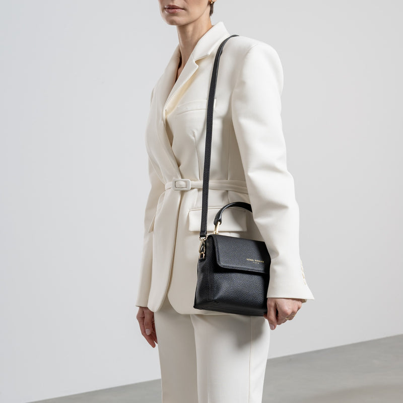 Isabel Bernard Femme Forte Heline Zwarte Handtas IB21107-zoom-