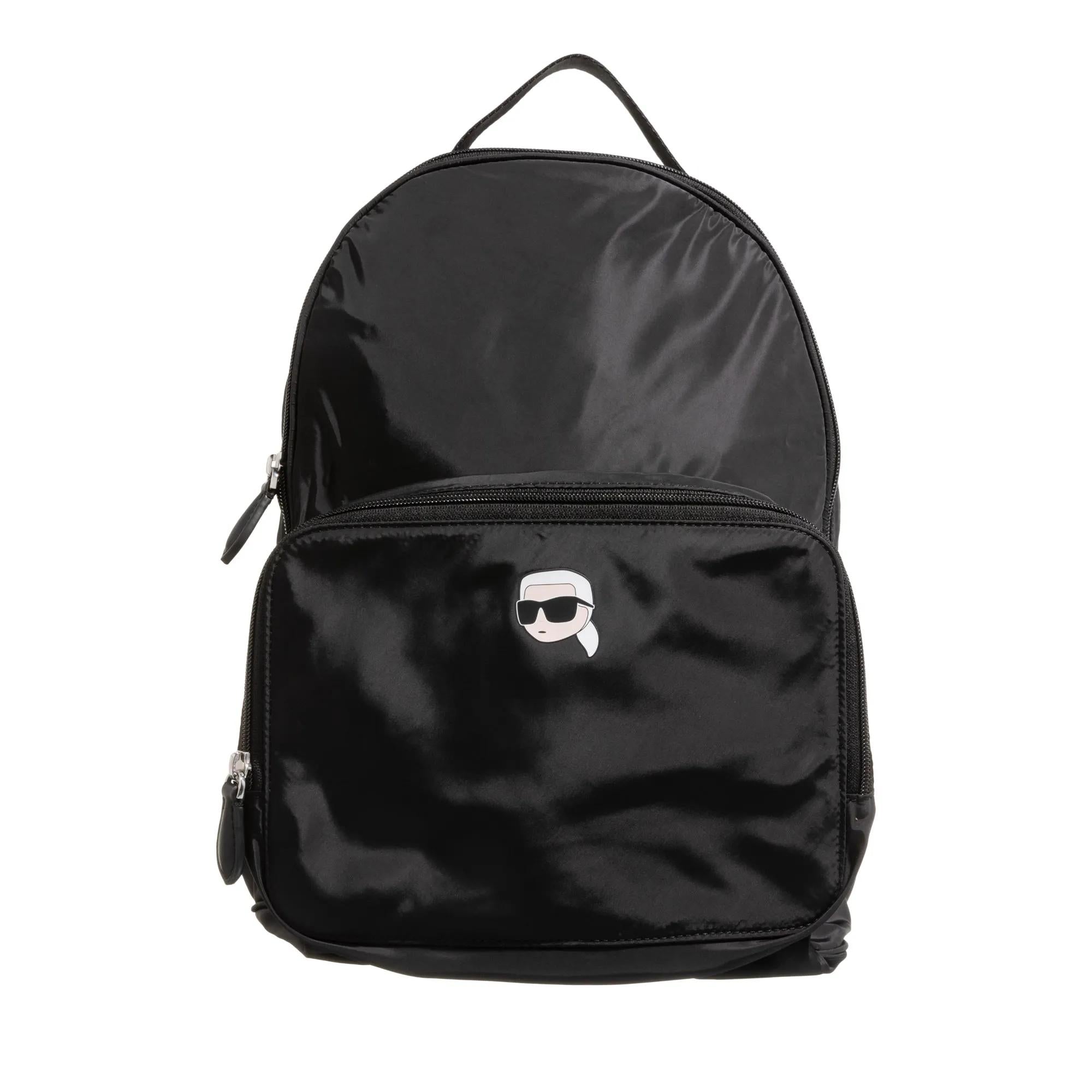Karl Lagerfeld Black Backpack 2001-A0491490