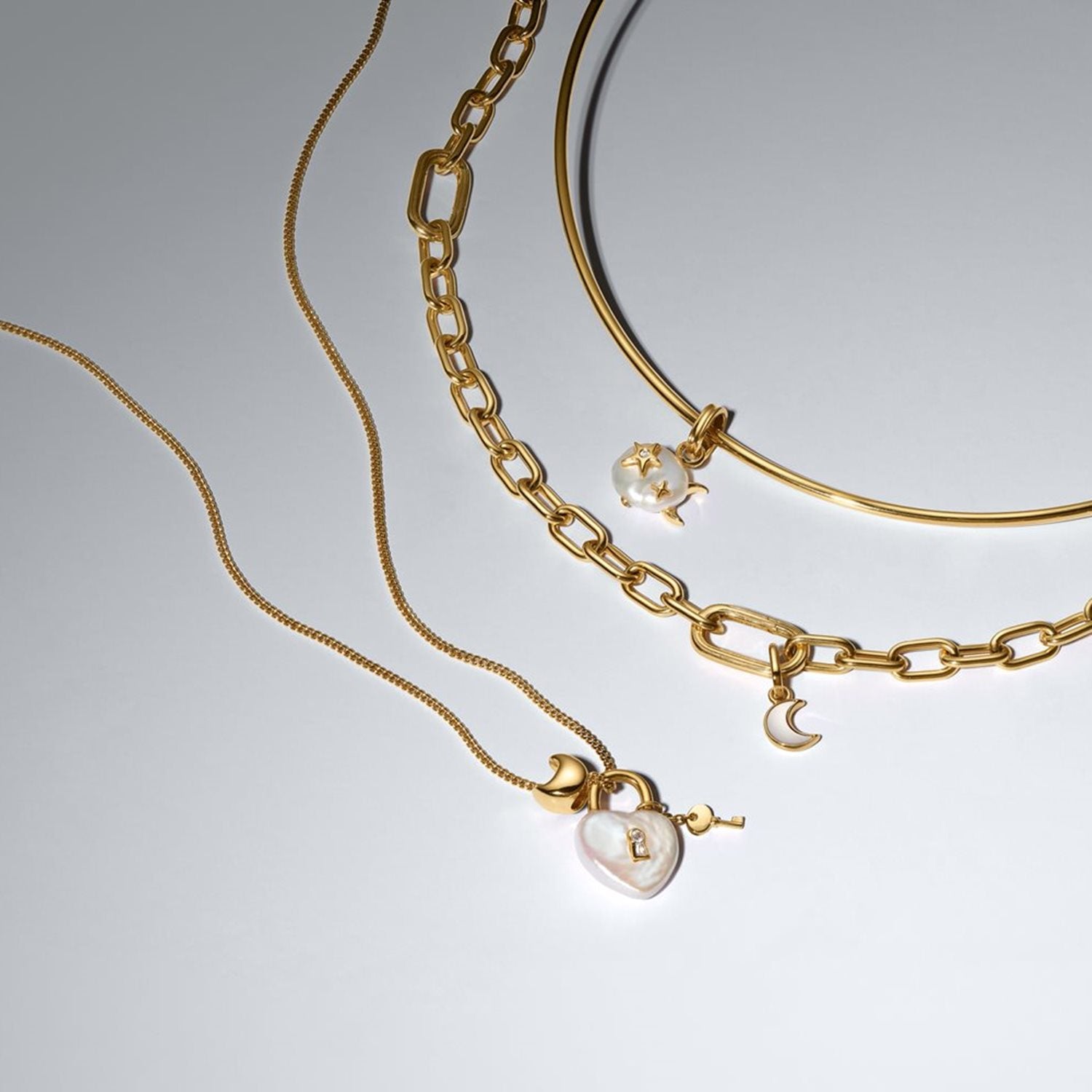 Pandora Moments Rope Chain Necklace 364687C00-70